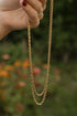 Rope Chain Necklace-Gold