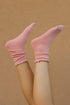 Ruffle Socks-Pink