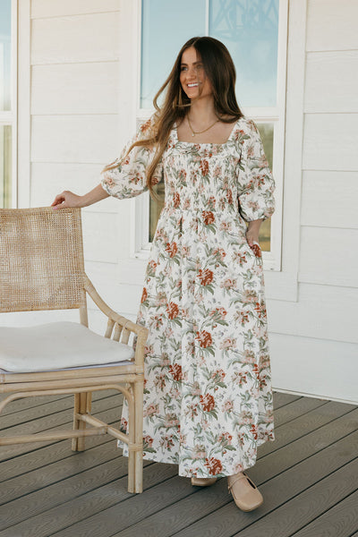 Kiera Dress-Floral Multi