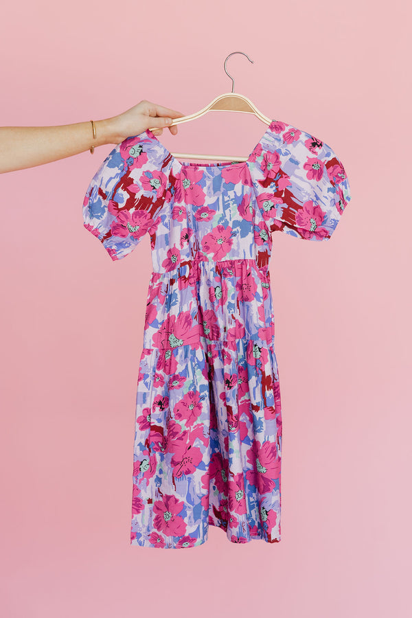 Little Girl's Jensyn Dress-Floral Multi