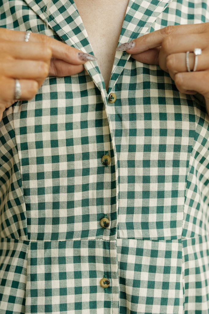 Greta Dress-Green M / Green Greta Dress-Green M / Green