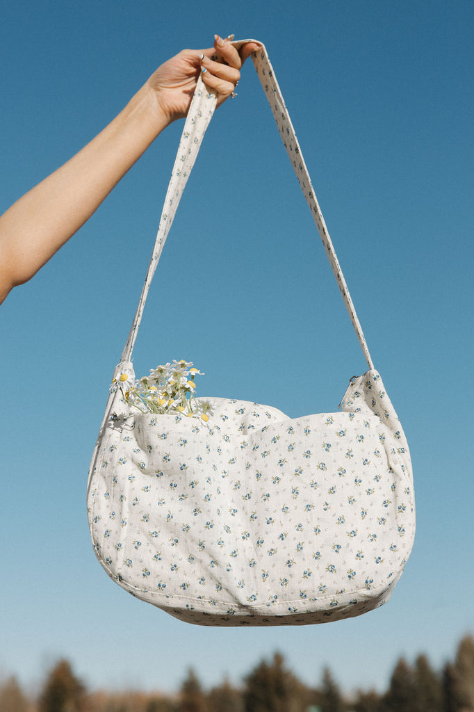 Frances Bag-Ivory Floral