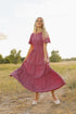 Daniela Dress-Raspberry