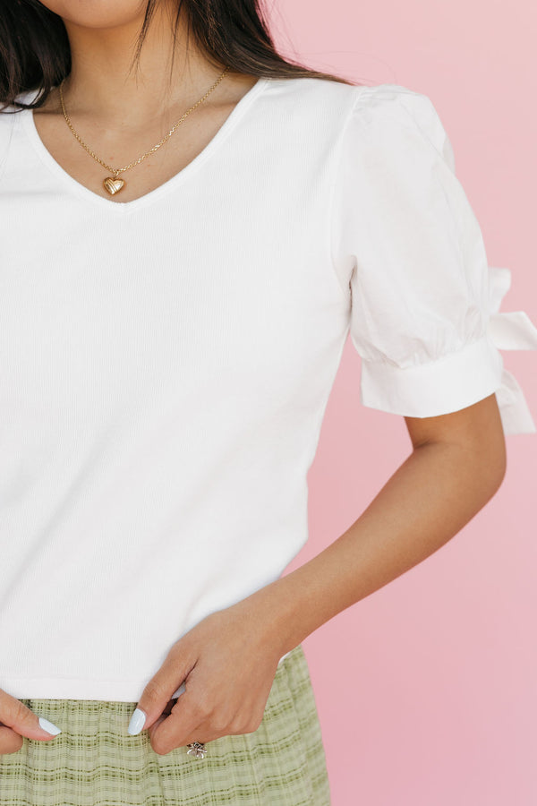 Jacie Top-White