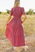 Daniela Dress-Raspberry