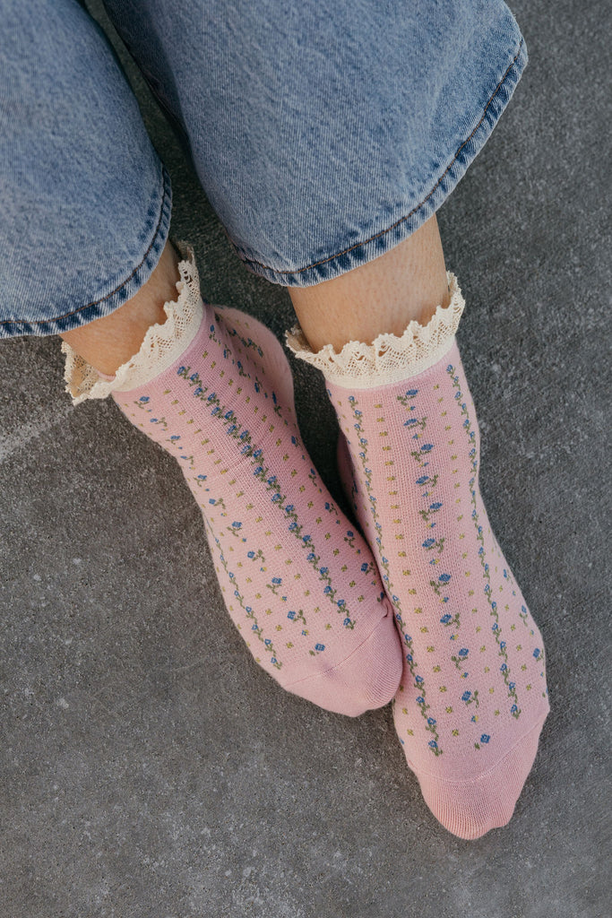 Jocelyn Socks-Blush