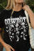 Spooky Cowboys Tee-Black