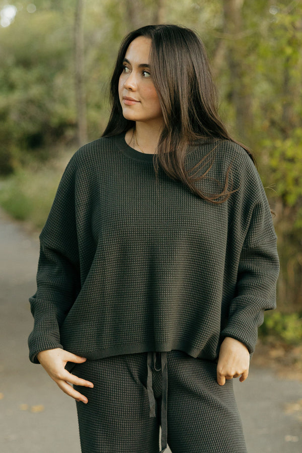 Kaydee Sweater-Deep Grey