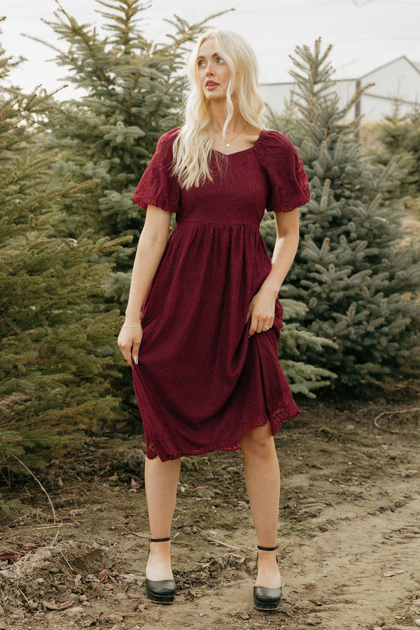 Helen Dress-Wine