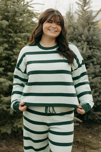 Harmony Sweater-Hunter/Sage