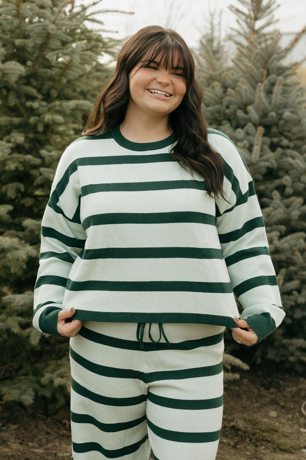 Harmony Sweater-Hunter/Sage