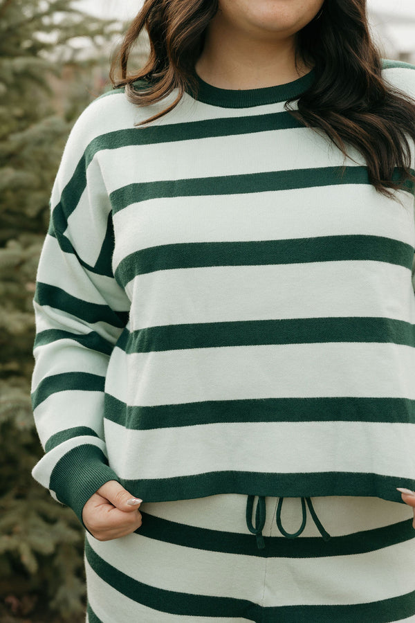 Harmony Sweater-Hunter/Sage