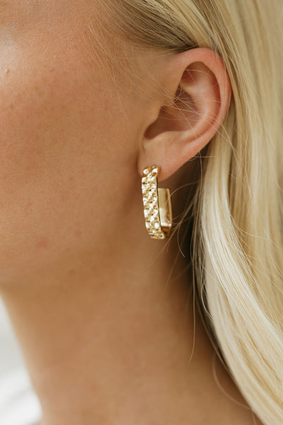 Jenelle Earrings-Gold