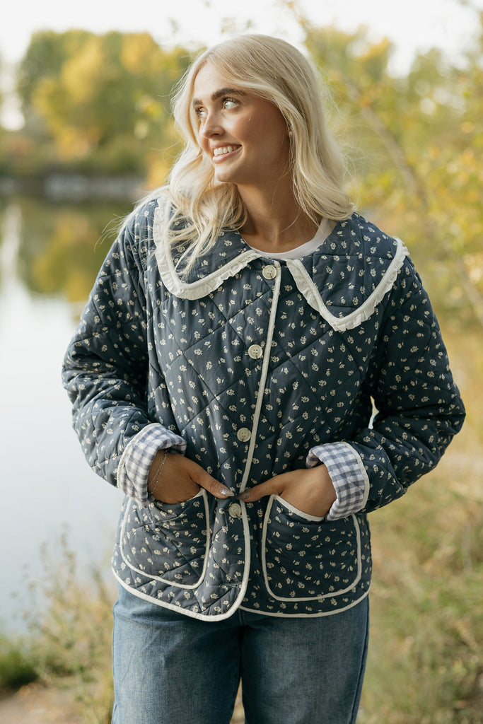 Blaine Jacket-Indigo