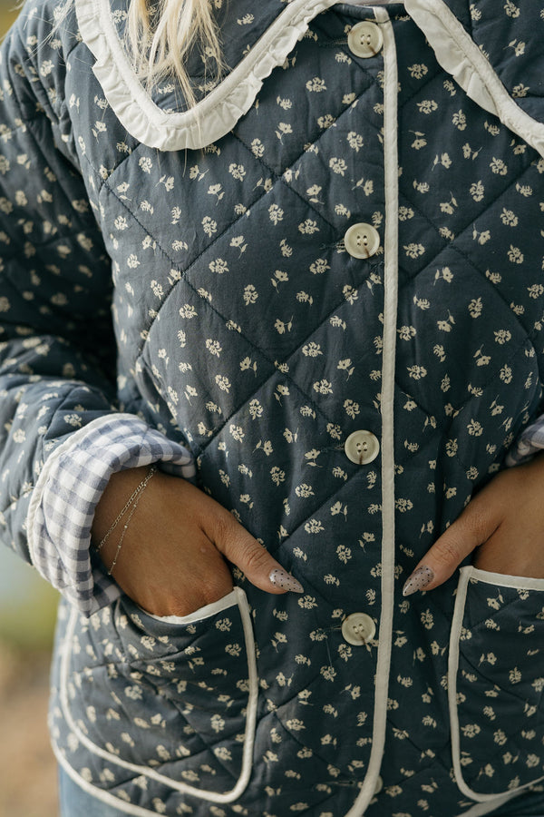 Blaine Jacket-Indigo