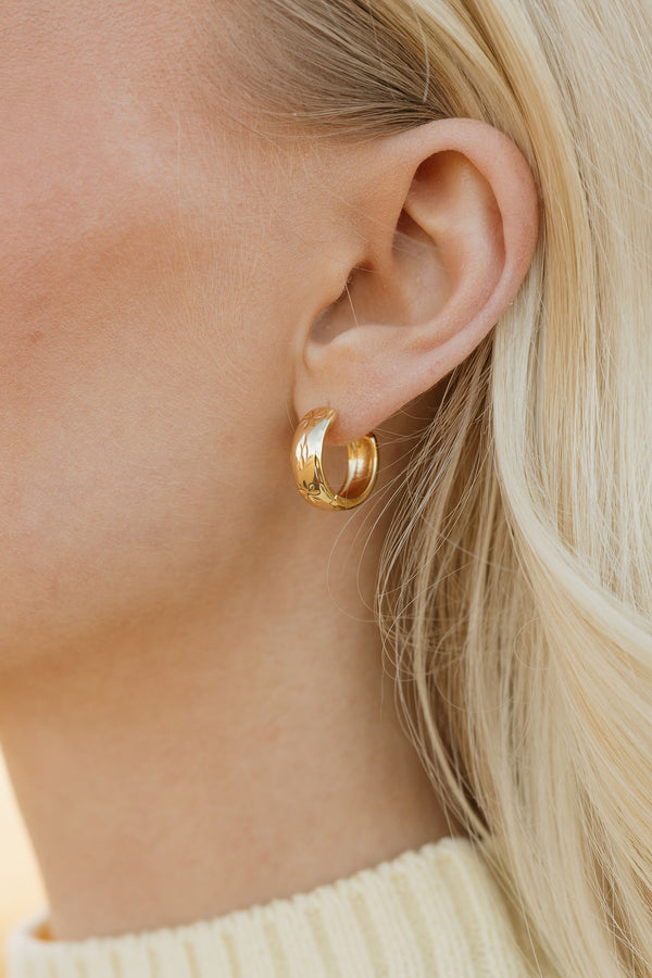 Starlight Earrings-Gold