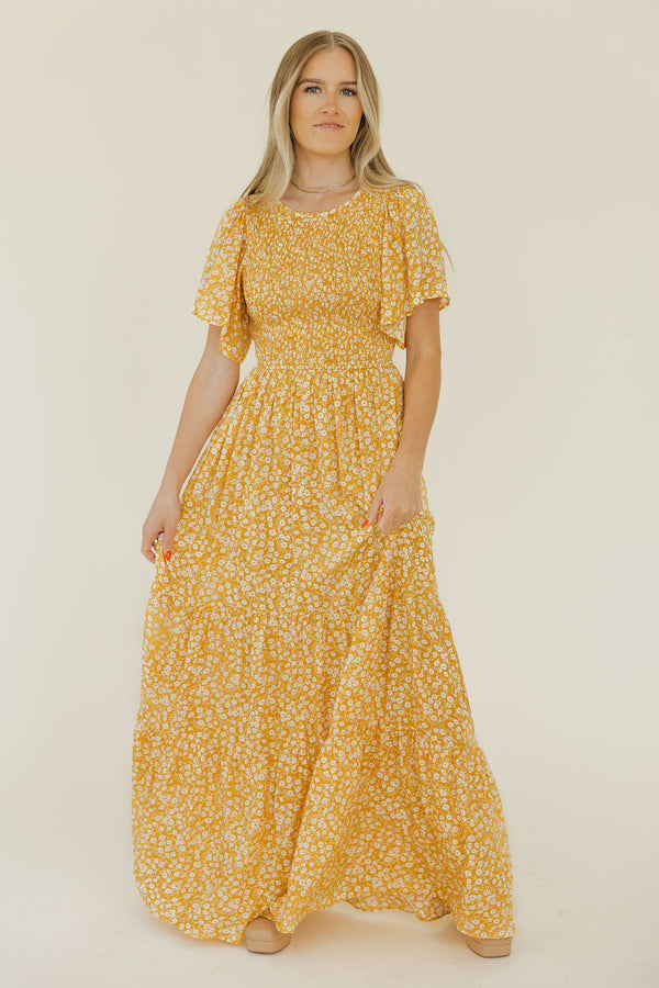 Carolina Dress-Marigold