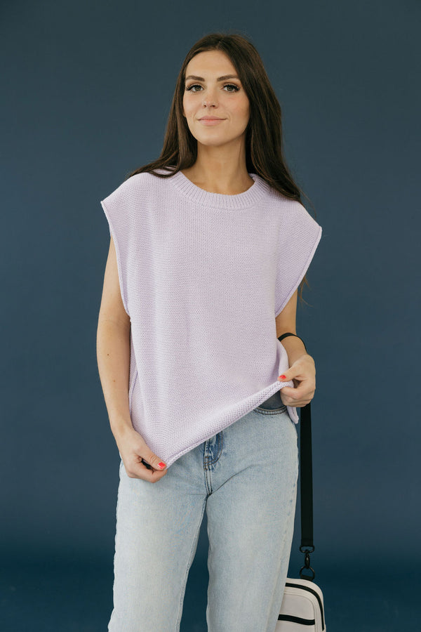 Lucy Top-Lavender