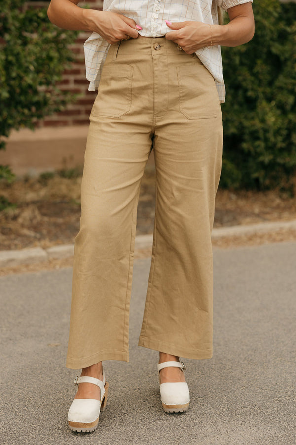 Arden Pants-Khaki