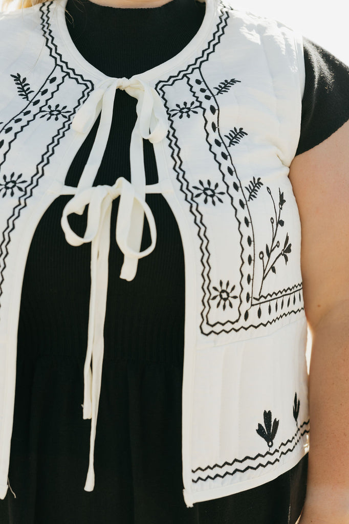 Indie Vest-Cream – Love Olive Co