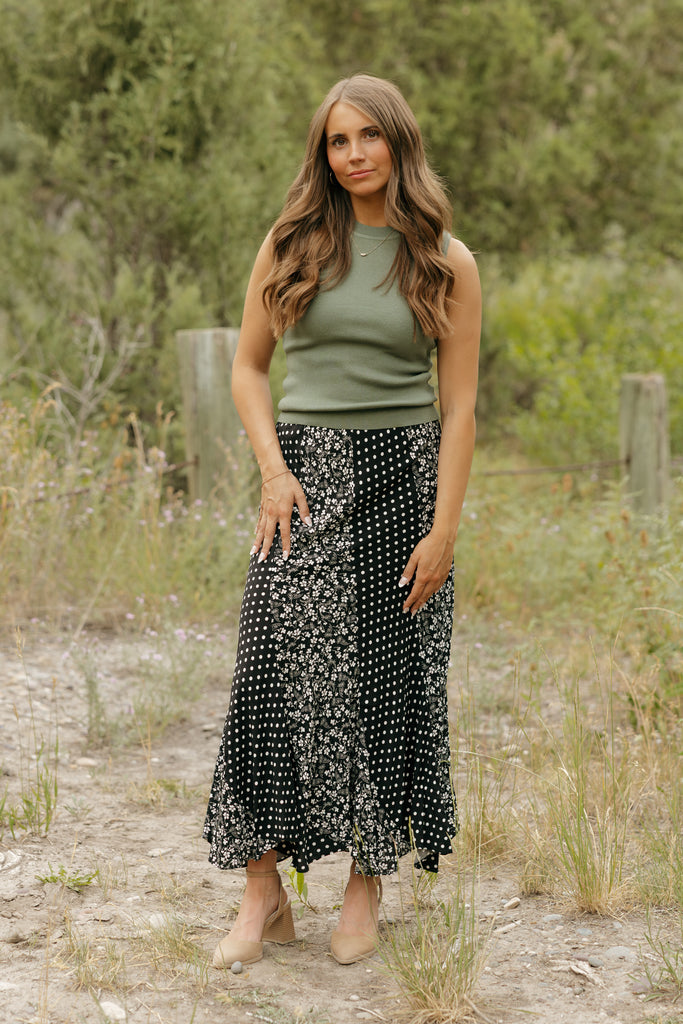 Bria Tank Top-Pine