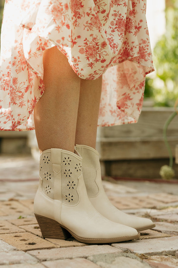 Cheyenne Boots-Beige