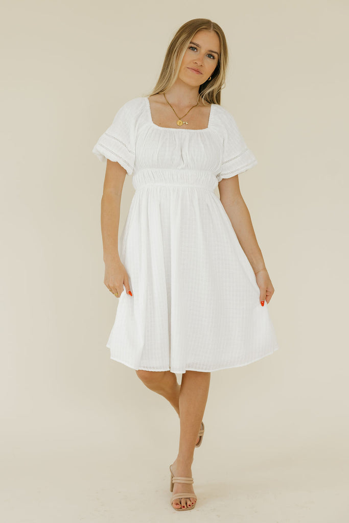 Kensington Dress-Ivory  Love Olive Co