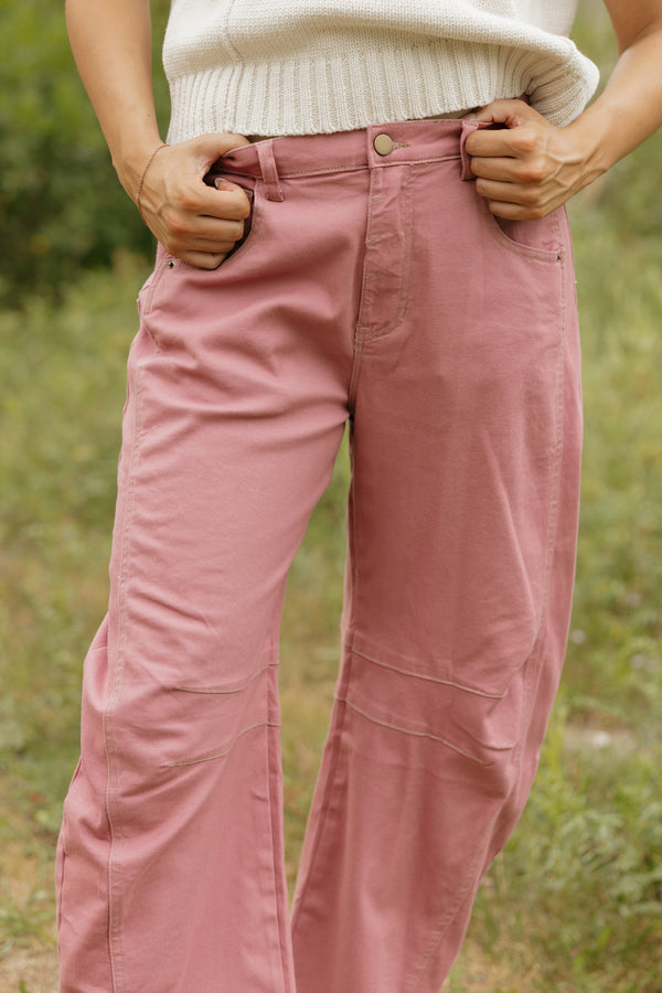 Cheyenne Denim-Mauve