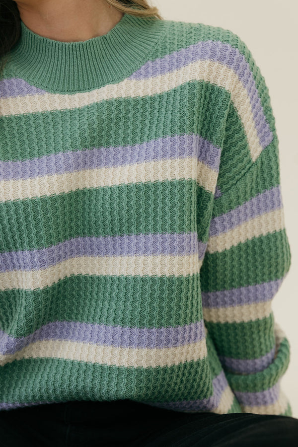 Sophie Sweater-Green Multi