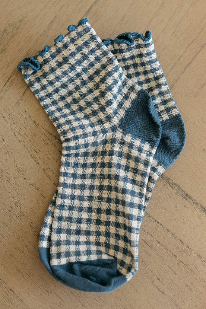 Gingham Socks