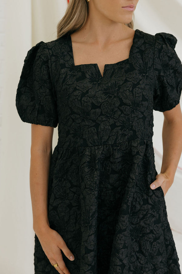 Smitten Dress-Black