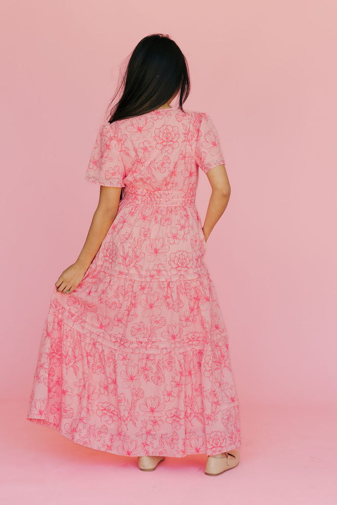 caribbean dresses Caribbean Dress-Pink Multi – Love Olive Co