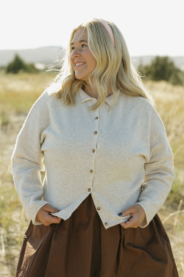 Juno Cardigan-Cream