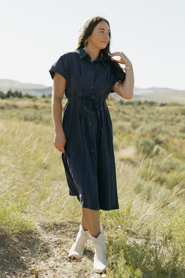 Erin Dress-Navy