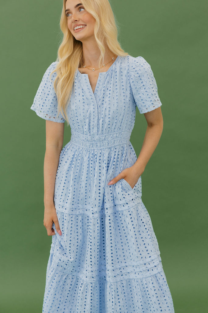 caribbean blue dress Caribbean Dress - Ocean Blue