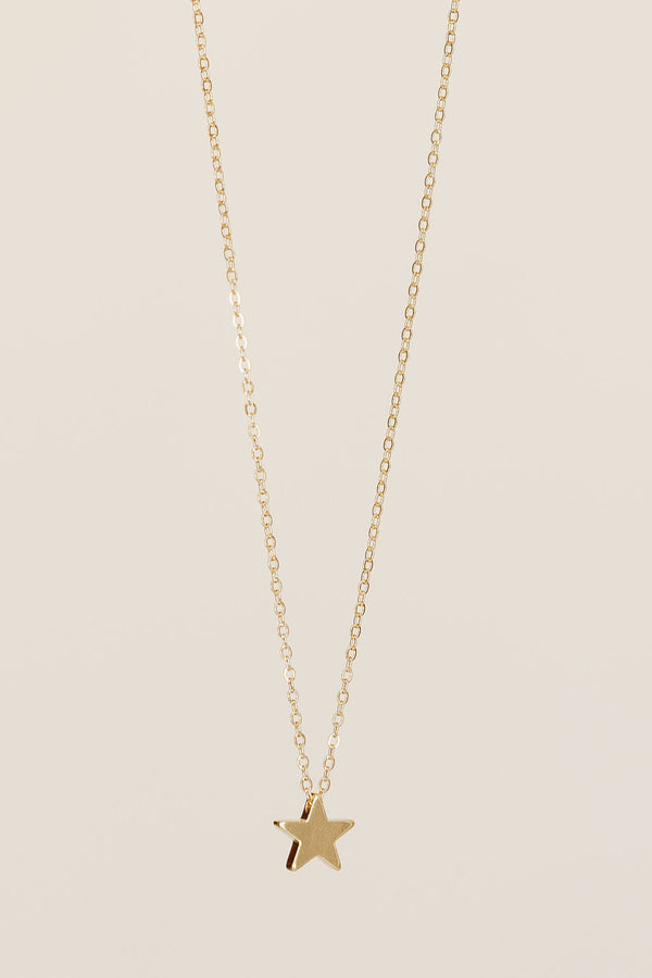 Star Girl Necklace-Gold