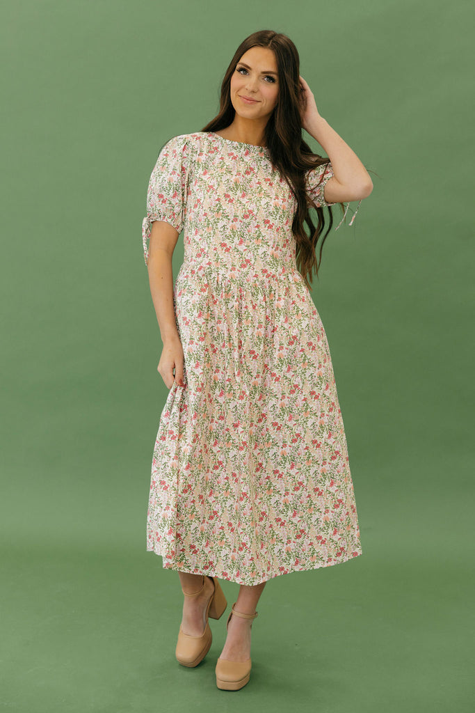 Addilyn Dress-Pink Multi