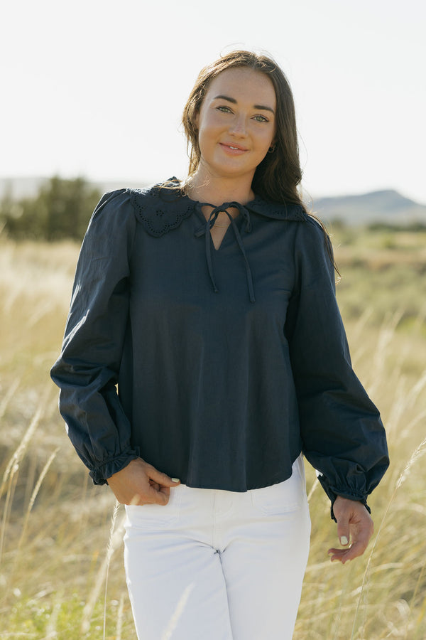 Lottie Top-Navy