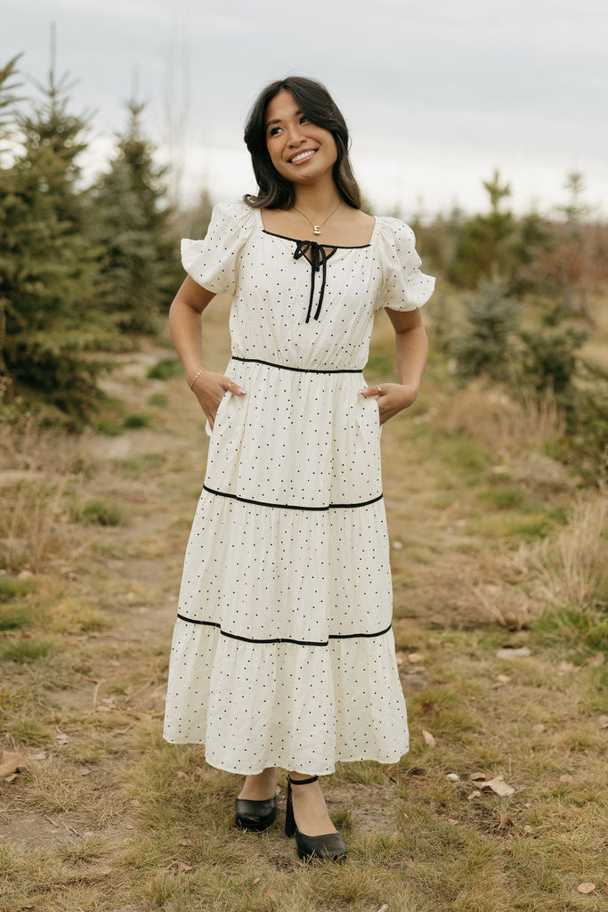 Skipper Dress-Ivory