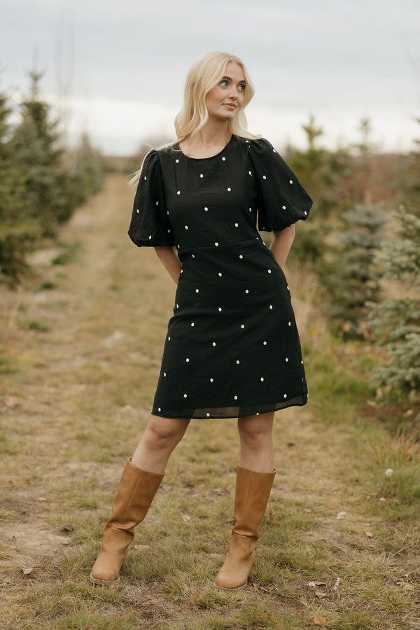 Toddie Dress-Black
