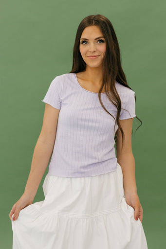 Geena Top-Lilac