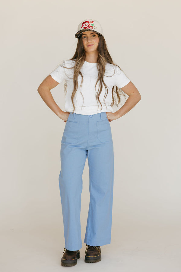 Marina Pants-Blue