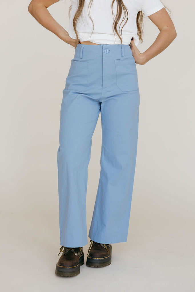 Marina Pants-Blue