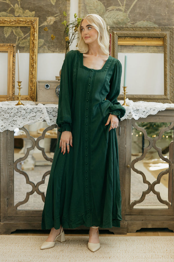 Landra Dress-Emerald