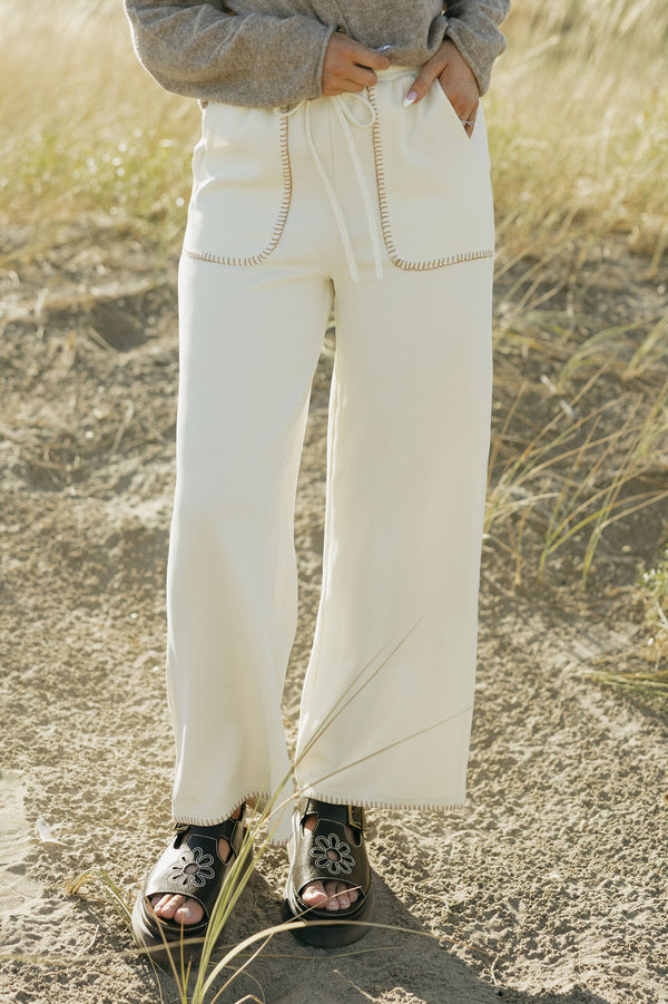 Harding Pants-Cream