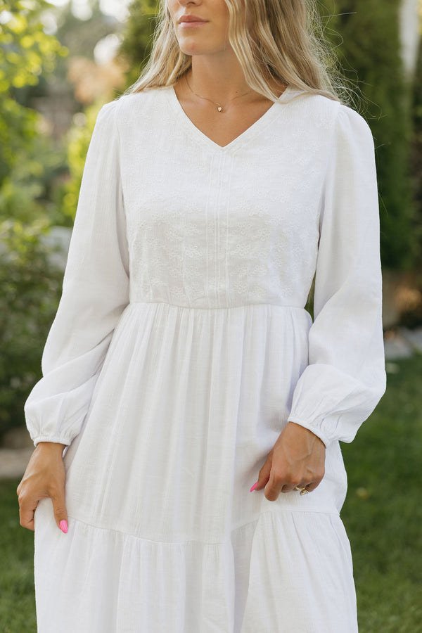 Marilynn Dress-White
