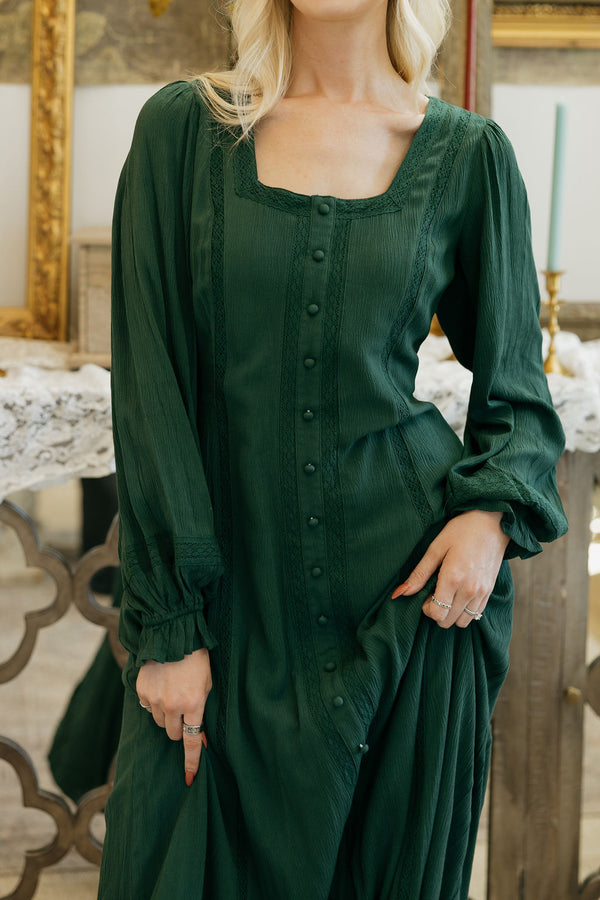 Landra Dress-Emerald