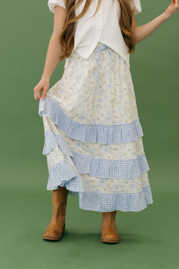 Rowyn Skirt-Blue Multi