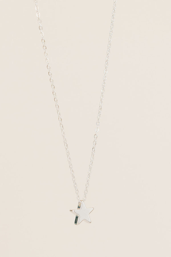 Star Girl Necklace-Silver