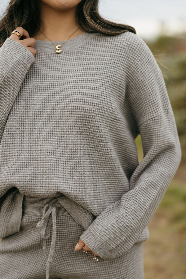 Piper Sweater-Grey